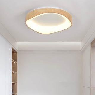 Artistic Ceiling Light, Nordic Wood Grain Design