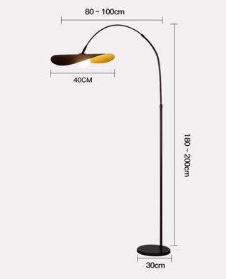 Natural Aesthetic Floor Lamp, Organic Style