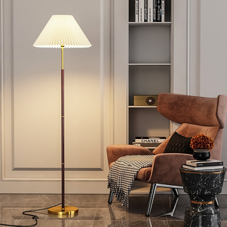 Contemporary Floor Lamp, Rice Paper Design