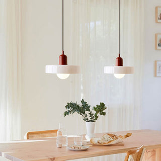 Colorful Glass Pendant Light, Bauhaus Style