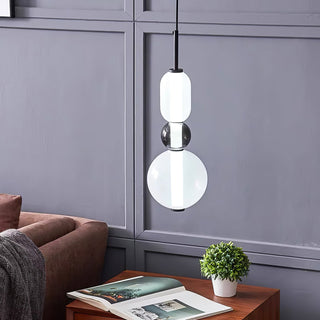 Vibrant Pendant Light, Candied Glass Design