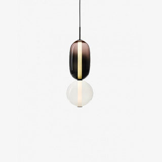 Vibrant Pendant Light, Candied Glass Design