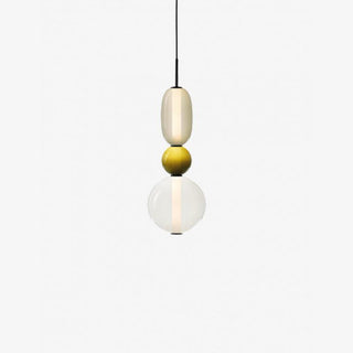 Vibrant Pendant Light, Candied Glass Design