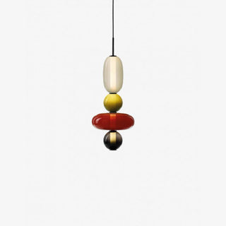 Vibrant Pendant Light, Candied Glass Design