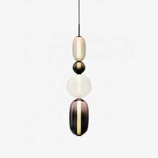 Vibrant Pendant Light, Candied Glass Design