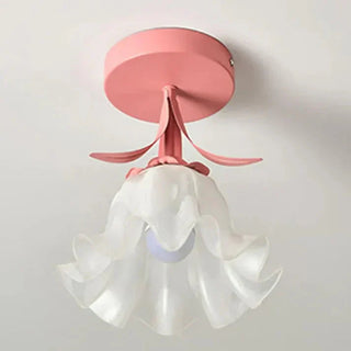 Chic Mini Flower Ceiling Light, French-Inspired
