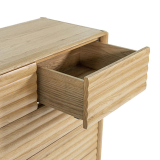 Runway 5 Drawer Chest - Light Oak