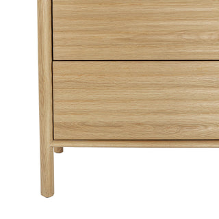 Runway 6 Drawer Dresser - Light Oak