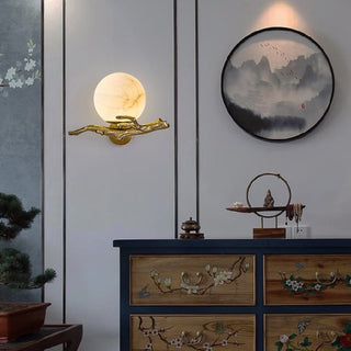 Contemporary Artistic Marble Wall Light, Stylish