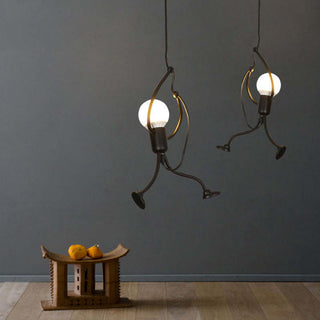 Retro-Inspired Pendant Light, Artistic Design