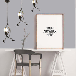 Retro-Inspired Pendant Light, Artistic Design