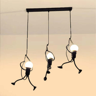 Retro-Inspired Pendant Light, Artistic Design