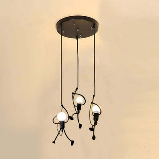 Retro-Inspired Pendant Light, Artistic Design
