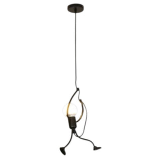 Retro-Inspired Pendant Light, Artistic Design