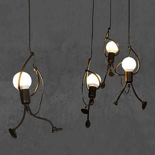 Retro-Inspired Pendant Light, Artistic Design