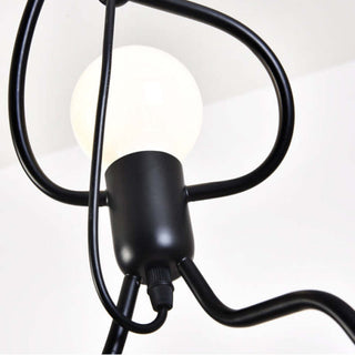 Retro-Inspired Pendant Light, Artistic Design