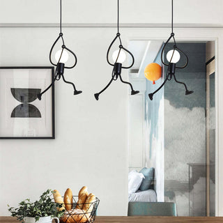 Retro-Inspired Pendant Light, Artistic Design