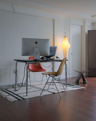 Translucent Paper Floor Lamp, Soft Glow