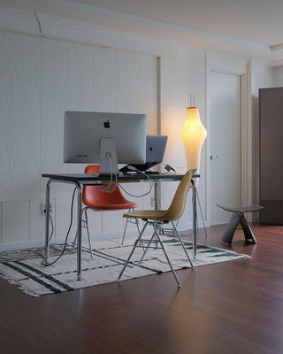 Translucent Paper Floor Lamp, Soft Glow