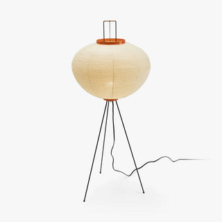 Translucent Paper Floor Lamp, Soft Glow