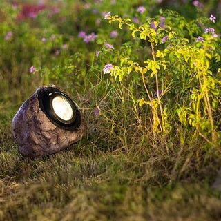 Rock-Shaped Solar Lights, Outdoor Illumination