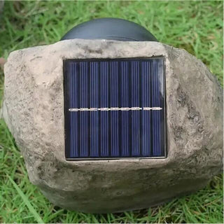 Rock-Shaped Solar Lights, Outdoor Illumination