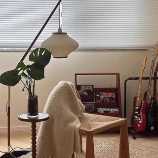 Rustic Floor Lamp, Medieval Inspired