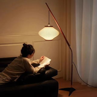 Rustic Floor Lamp, Medieval Inspired