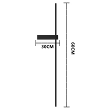 Outdoor Pillar Light, Weather-Resistant
