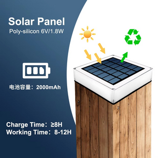Sleek Solar Lamp, Energy Efficient