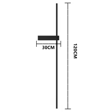 Outdoor Pillar Light, Weather-Resistant