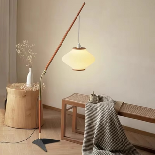 Rustic Floor Lamp, Medieval Inspired