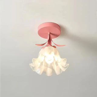 Chic Mini Flower Ceiling Light, French-Inspired