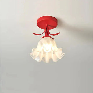 Chic Mini Flower Ceiling Light, French-Inspired