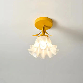 Chic Mini Flower Ceiling Light, French-Inspired