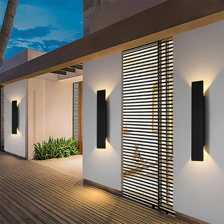 Water-Resistant LED Wall Light, Versatile Ambient Illumination