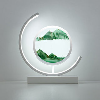 Sandy Glow Table Lamp, Mesmerizing Design
