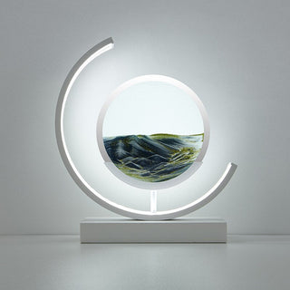 Sandy Glow Table Lamp, Mesmerizing Design