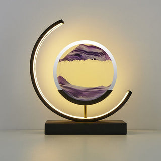 Sandy Glow Table Lamp, Mesmerizing Design