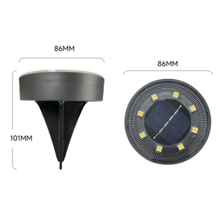 Solar-powered outdoor lights, weatherproof design