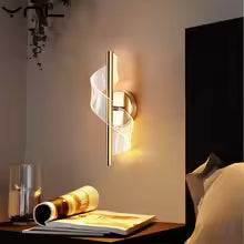 Elegant wall light, decorative glass candelabra