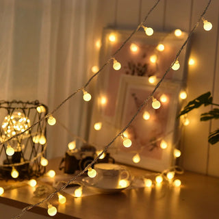 Outdoor Solar String Lights Colourful & Weatherproof