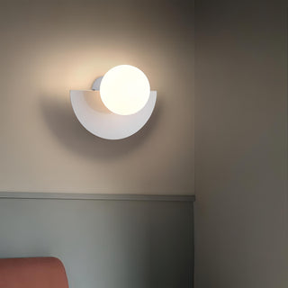 Nordic Semi-Circle Wall Lamp, Contemporary Design