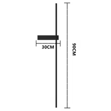 Outdoor Pillar Light, Weather-Resistant