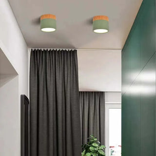 Scandinavian Style Cylinder LED Ceiling Lights, Hallway Illumination