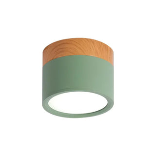 Scandinavian Style Cylinder LED Ceiling Lights, Hallway Illumination