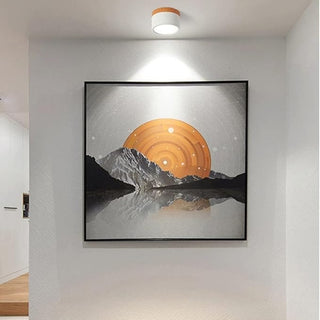 Scandinavian Style Cylinder LED Ceiling Lights, Hallway Illumination