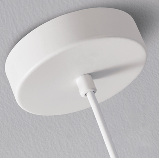 Scandinavian Pendant Light, Wood and Metal Design