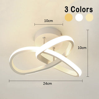 Contemporary Ceiling Light, Sleek Design