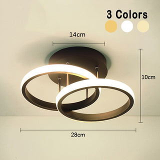 Contemporary Ceiling Light, Sleek Design